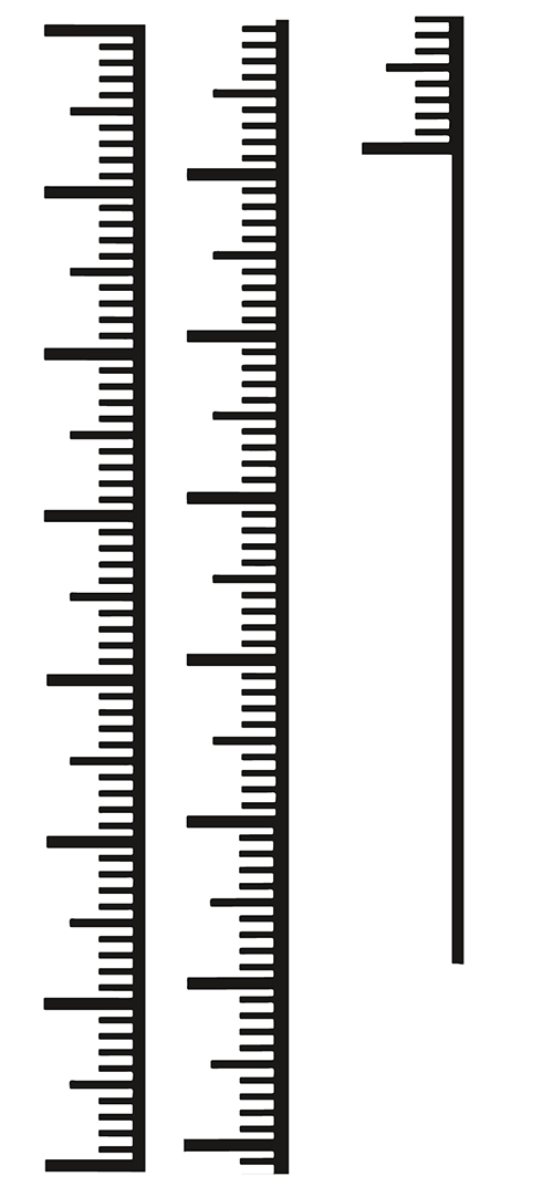 ２００ｃｍ対応の身長計 ウォールステッカー 身長計 メーターのみ 50cm 0cm 柱 細い 公式 店舗用ウォールステッカー専門店のハッピーステッカー