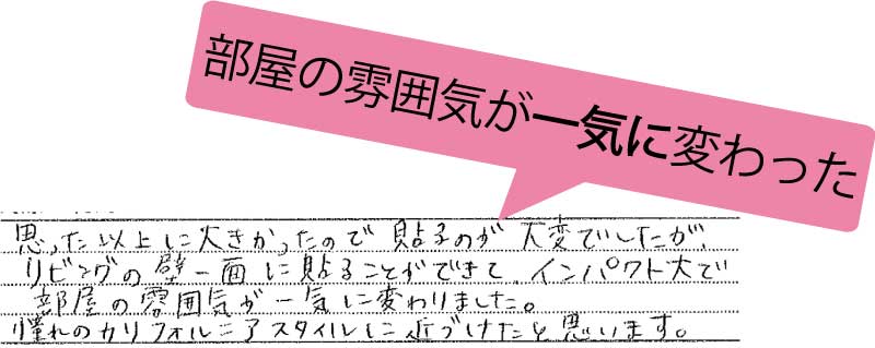 部屋の雰囲気を変えるウォールステッカー