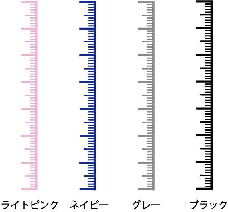 シンプル身長計カラー